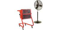 Oil Fired Heaters, Propane Heaters, Infra-red Heaters, Extractors, Blowers, Electric Heaters, Dehumidifiers, Air Coolers & Cooling Fans.