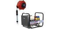 Generators, Retractable Lighting, Fluorescent Floodlights, Halogen Floodlights, Lead Lamps, Inspection Lamps, Cable Reels, Inverters & Transfomers