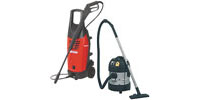 Pressure Washers, Vacuum Machines & Valeting Machines.