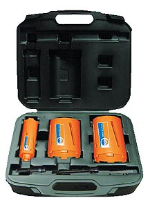 Belle 3 Piece Dry Diamond Core Drill Set
