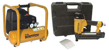 Bostitch Compressor + SB1664FN Nailer