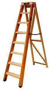 9 Tread Fibreglass Swing Back Steps with Fibreglass Treads
