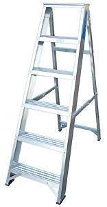 7 Tread Aluminium Class 1 Swingback Steps