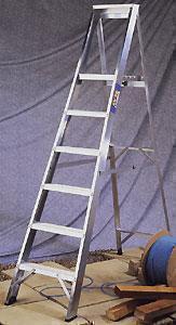 10 Tread Industrial Platform Steps
