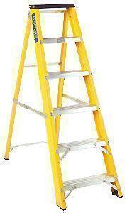 5 Tread Trade Glass Fibre Swingback Steps