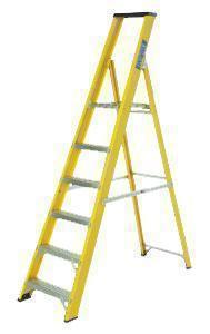 4 Tread Glass Fibre Trade Platform Steps