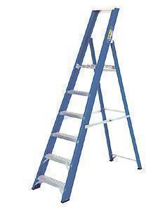 12 Tread Heavy Duty Glass Fibre Platform Steps