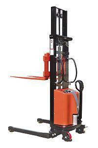 2900mm Semi Electric Straddle Stacker