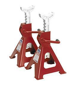Sealey VS2002 2ton Capacity per Stand 4ton per Pair GS/TUV Ratchet Type Axle Stands