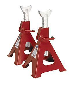 Sealey VS2006 6ton Capacity per Stand 12ton per Pair Ratchet Type Axle Stands