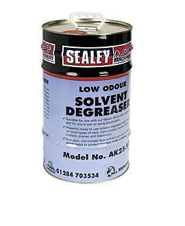 Sealey AK25 Degreasing Solvent Water Soluble 1 x 25ltr Drum