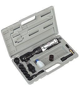 Sealey SA20-KIT 3/8�Sq Drive Air Ratchet Wrench with Sockets