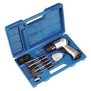 Sealey SA12/S Medium Stroke Air Hammer with Chisels