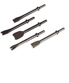 Sealey AK50 5pc 0.401� Shank Air Hammer Chisel Set