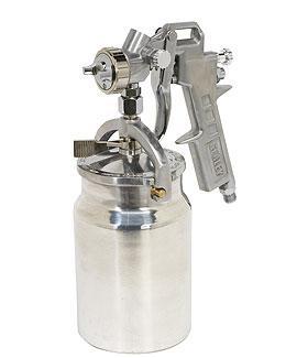 Sealey SSG401 Spray Gun Suction Feed 1.5mm Set-Up