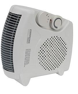Sealey FH2010 Fan Heater 2000W 2 Heat Settings with Thermostat