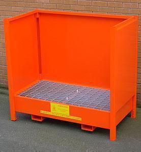 Top-Tec AMDV8 Bunded 8 Drum Indoor Vertical Drum Store