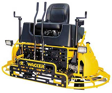 Wacker CRT 36-24A-E Ride-on Concrete Trowel