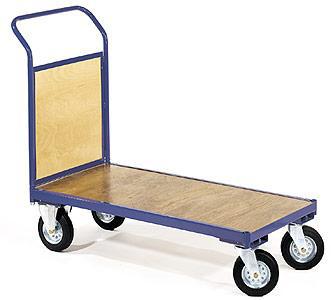 Platform Truck with single plywood end end