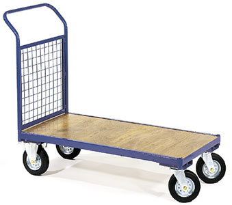 Platform Truck with single mesh end