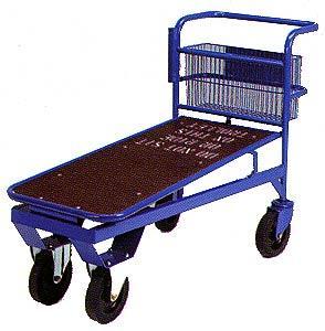 Nesting Platform Truck with Basket