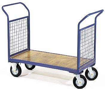 Platform Truck with 2 mesh ends