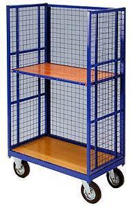 High  3 Sided Mesh Platform Truck