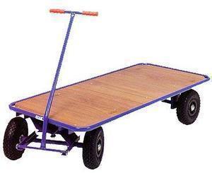 Light Duty Turntable Truck 1200mm x 600mm   Pneumatic Tyre