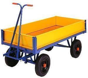 Steel Sided Turntable Truck 2000mm x 1000mm x 1000kg Capacity