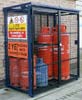 Folding Gas Cage