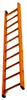 2.35 metre Fibreglass Ladder with Aluminium Rungs