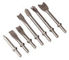 Sealey AK57 7pc .401� Shank Air Hammer Chisel Set
