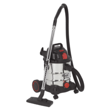 Sealey PC200SDAUTO Industrial 20ltr 1400W/230V Auto Start Vacuum Cleaner