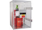 Folding Gas Cage Galvanized