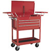 Sealey AP930M 2 level trolley with 4 drawers and trays