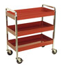Sealey CX103 3Level HD Trolleybrspan stylecolor redToolbox Specialspan