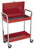 Sealey CX104 2 level workshop trolley with lockable top