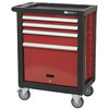 Sealey AP2405 Rollcab 4 Drawer with Ball Bearing Runners