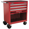 Sealey AP33439 Rollcab 3 Drawer with Ball Bearing Runners - Red