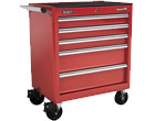 Sealey AP33459 Rollcab 5 Drawer with Ball Bearing Runners - Red