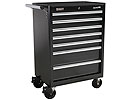 Sealey AP33479B Rollcab 7 Drawer with Ball Bearing Runners - Black