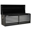 Sealey AP56109B Topchest 10 Drawer with Ball Bearing Runners Heavy-Duty - Red