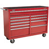 Sealey AP56209 Rollcab 10 Drawer with Ball Bearing Runners Heavy-Duty - Red