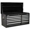 Sealey AP41110B Topchest 10 Drawer with Ball Bearing Runners Heavy-Duty - Black