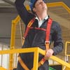 Top-Tec SAFETY-HARNESS Safety Harness c/w lanyard & karabiners