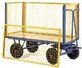 Mesh Box Turntable Truck - Lift off side - 1220mm x 610mm x 355kg Capacity