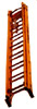 Kitemark, Fibre Glass Double Section Ladders, Fibre Glass Ladders, Double Section Ladders, Aluminium Rungs, Glass Fibre Rungs, distinctive yellow, Glass Fibre channels, Kite Mark, ANSI 14-5, ESI 13-1 & Kitemarked BS EN 131