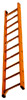 Kitemark, Fibre Glass Single Section Ladders, Fibre Glass Ladders, Single Section Ladders, Aluminium Rungs, Glass Fibre Rungs, distinctive yellow, Glass Fibre channels, Kite Mark, ANSI 14-5, ESI 13-1 & Kitemarked BS EN 131