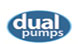 dual pumps logo