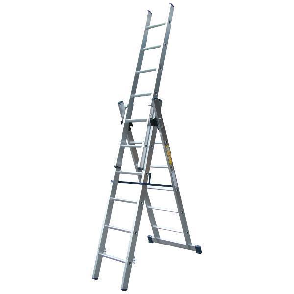 Lyte LCL9 9 Rung Professional Aluminium Combination Ladder